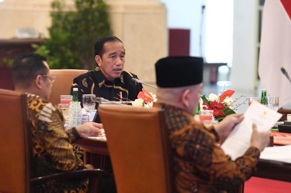 Presiden Jokowi undang ketua lembaga negara