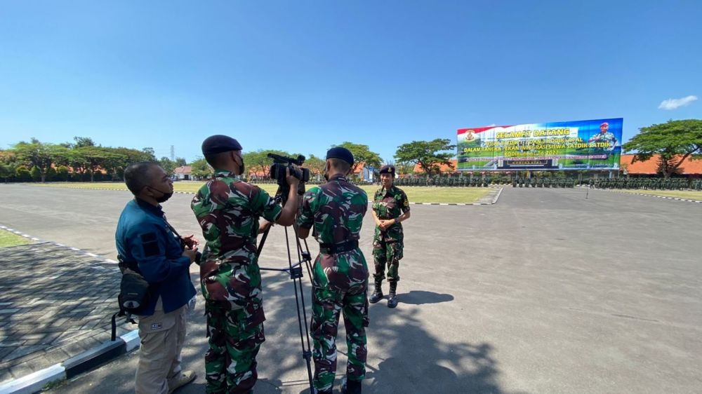Siswa Dikmaba saat laksanakan OJT
