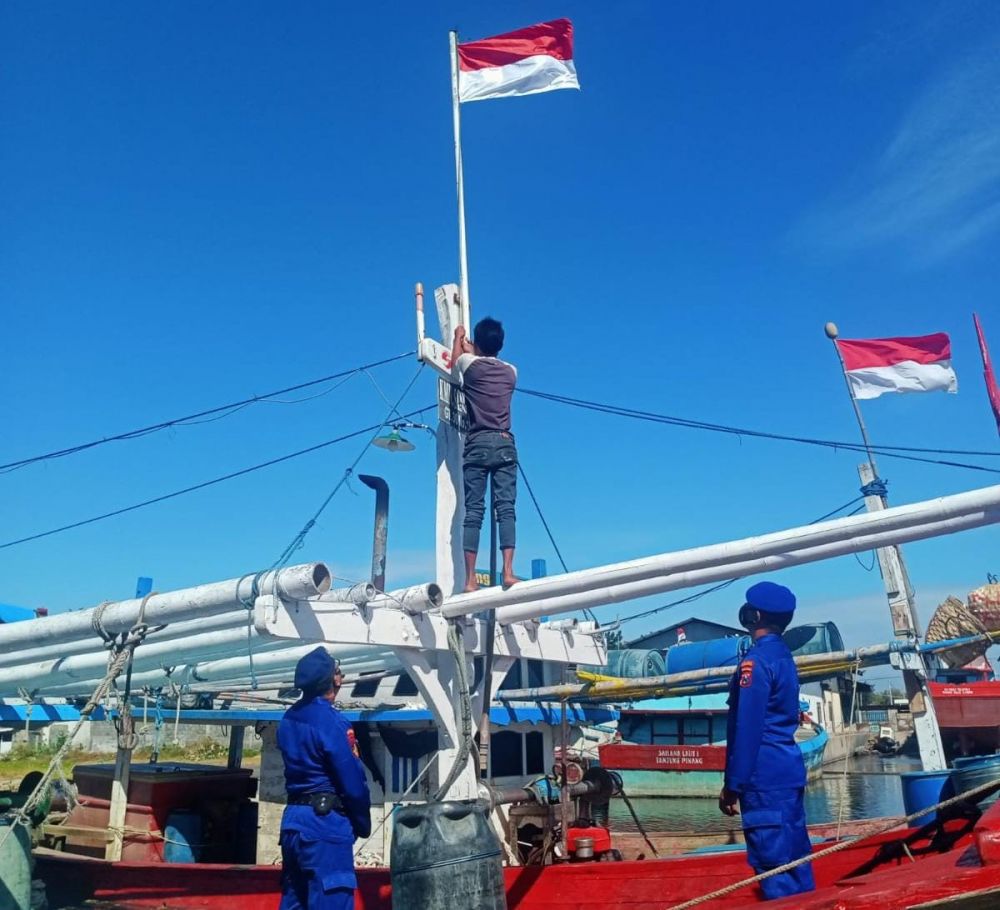 Sambut HUT RI ke-77, Polres Probolinggo Gelorakan Semangat Merah Putih