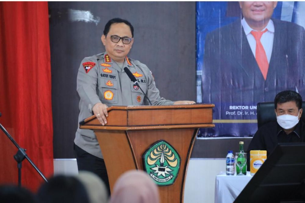 Wakapolri Komjen Gatot Eddy Pramono