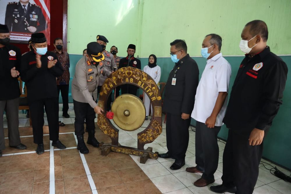 Sambut Tahun Baru Islam, Polres Blitar Kota Gelar Lomba Pencak Silat Pelajar