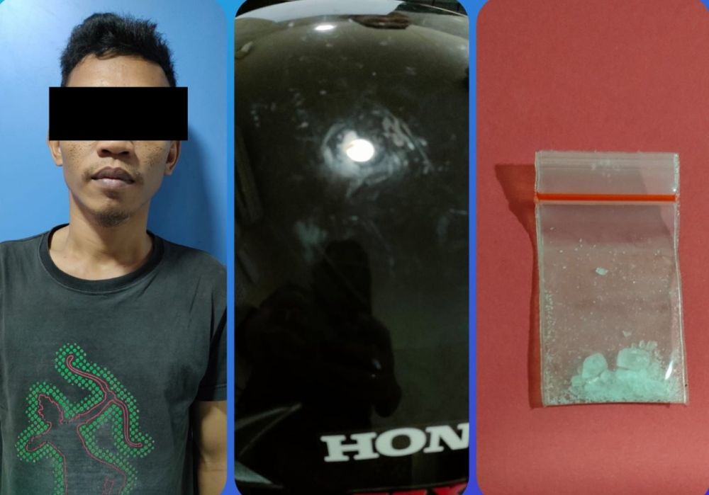 Satresnarkoba Polres Tanjung Perak Tangkap Sopir Terbukti Simpan Sabu