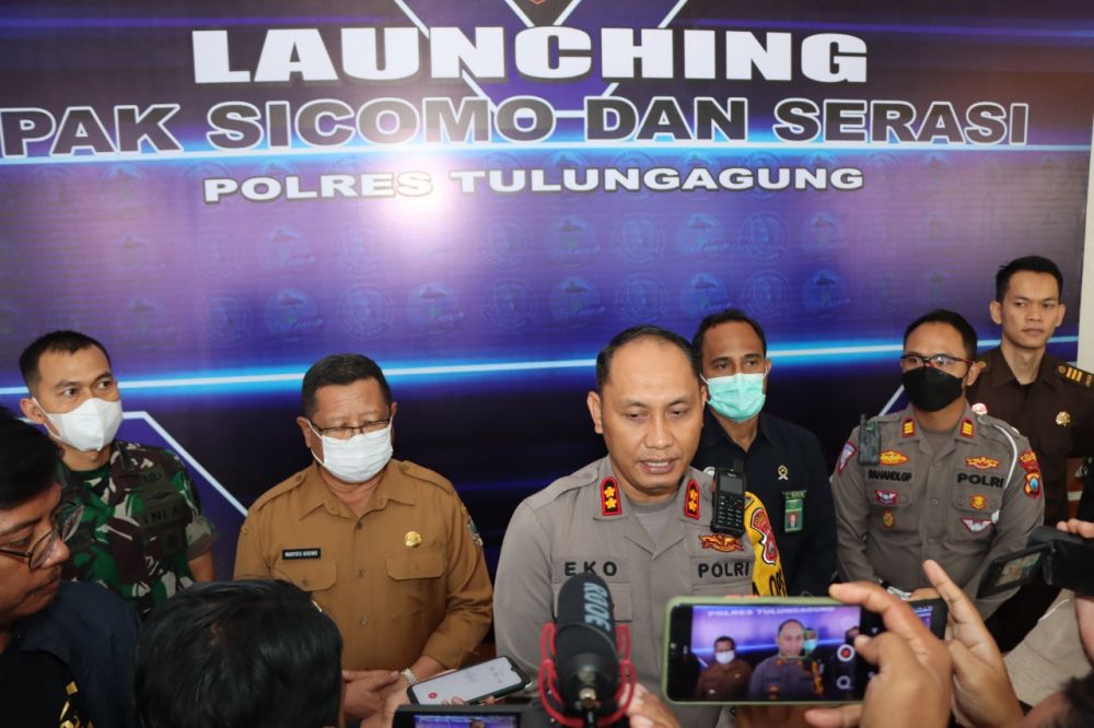 Polres Tulungagung Launching PAK SICOMO dan SERASI, Tingkatkan Pelayanan Publik