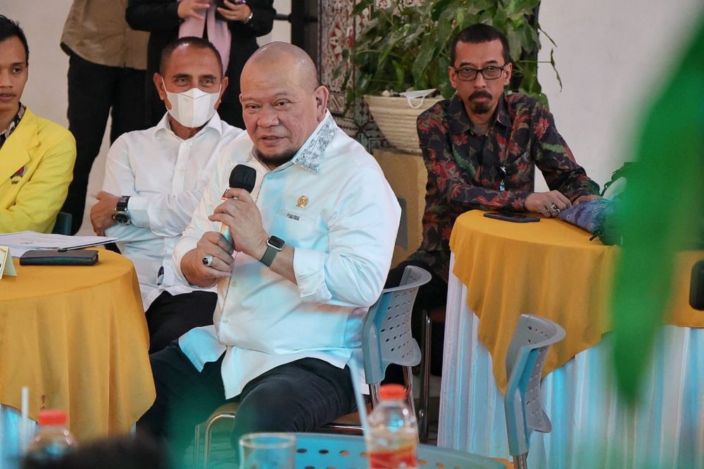 Ketua DPD RI AA LaNyalla Mahmud Mattalitti 