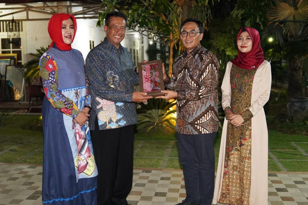 Danrem 084/BJ Brigjen TNI Terry Tresna Purnama silaturahmi dan bangun sinergitas dengan Bupati Pamekasan H. Baddrut Tamam