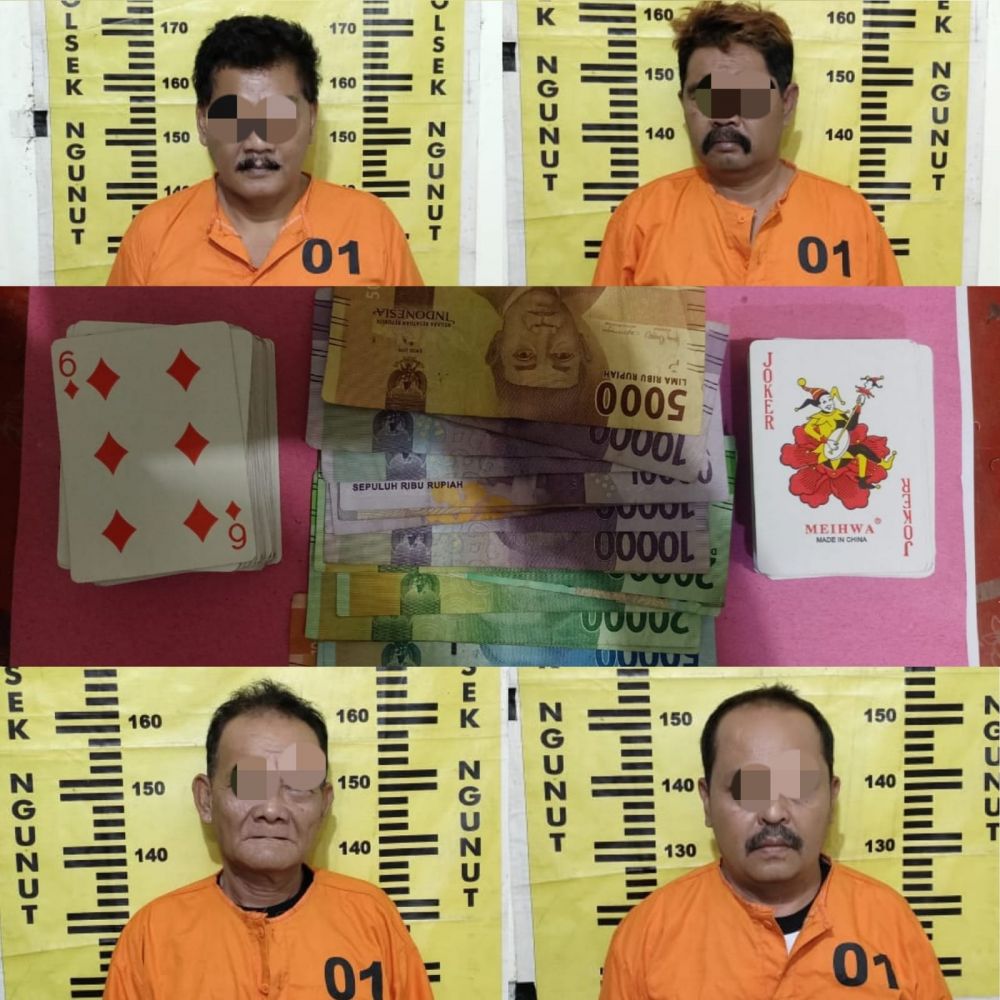 Tersangka diamankan Polisi beserta barang buktinya