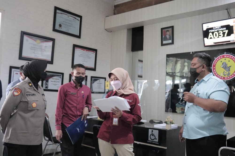 Kemenpan RB apresiasi Polresta Malang Kota terkait aplikasi pengaduan layanan masyarakat