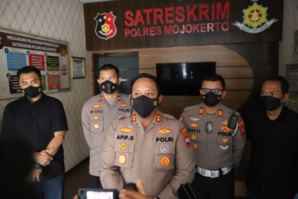 Satreskrim Polres Mojokerto Gerak Cepat Tangkap Pelaku Pembacokan Pelajar