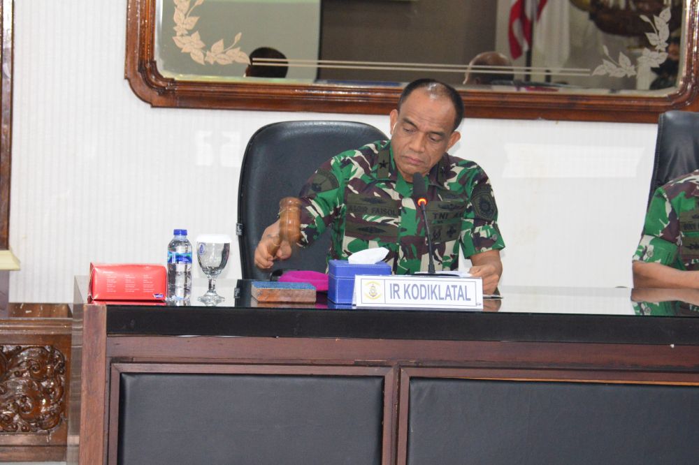 Inspektorat Kodiklatal Gelar Wasrik Jajaran Kodikdukum
