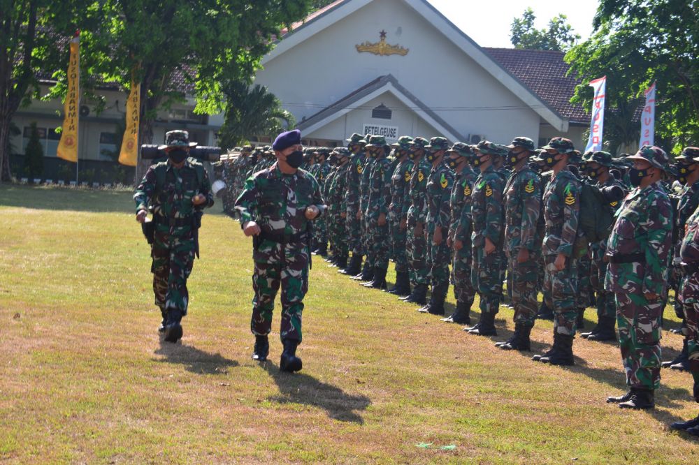 Pembukaan Diksargolan di pimpin komandan Kodikdukum Kodiklatal Laksma TNI Budi Raharjo