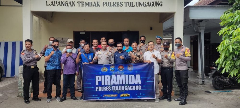 Polsek Ngunut Polres Tulungagung gelar Piramida