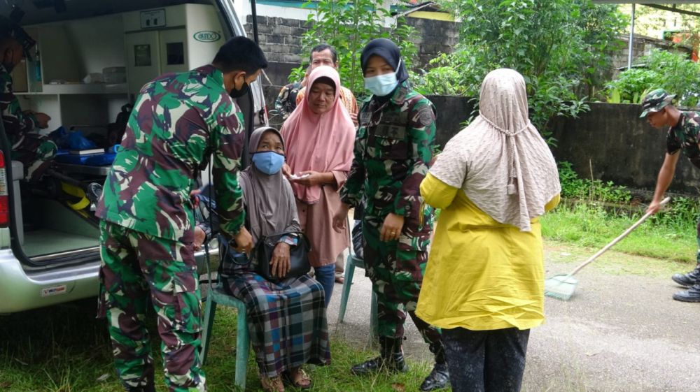 Satdik 1 Kodiklatal Baksos Libatkan Siswa, Tingkatkan Kepedulian ke Masyarakat