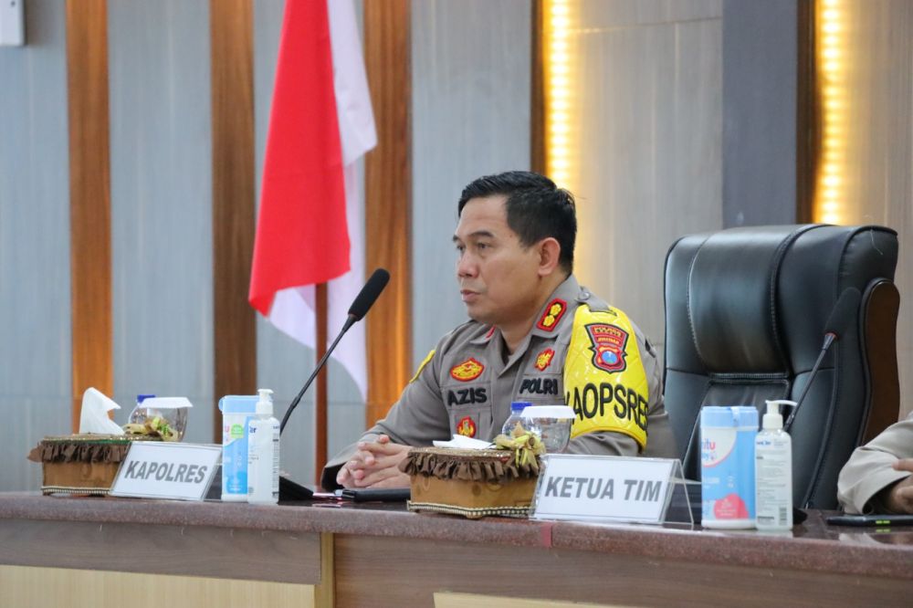 Kapolres Gresik Terima Kunjungan Tim Supervisi Asistensi Korsabhara Baharkam Polri