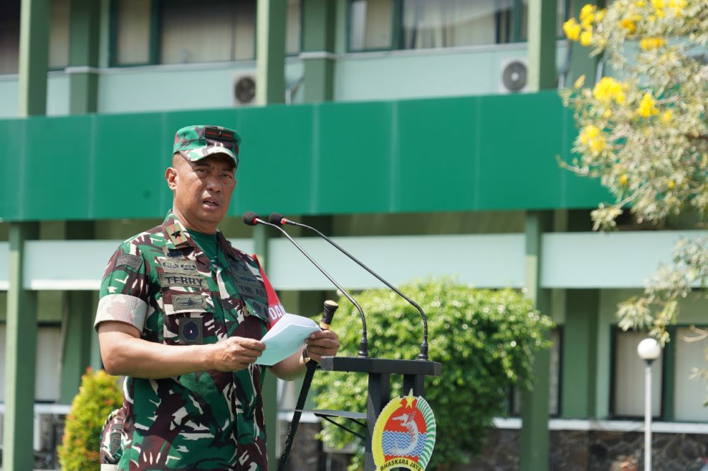 Danrem 084/BJ Pimpin Apel Gelar Pasukan Pengamanan VVIP