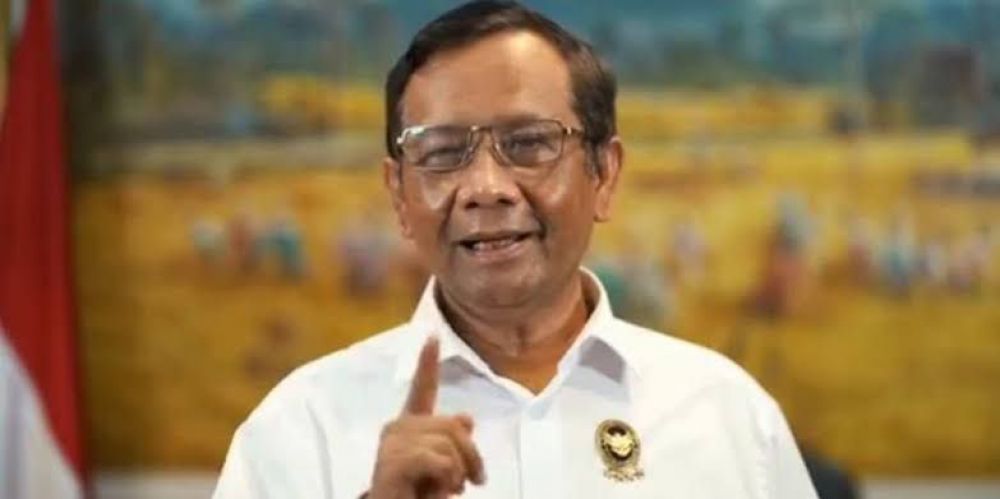Menteri Koordinator Bidang Politik Hukum dan Keamanan Mahfud MD