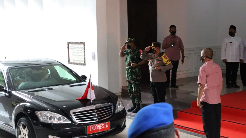 Wapres RI Lakukan Kunjungan ke Gresik, Kapolres: Alhamdulillah Berjalan Lancar