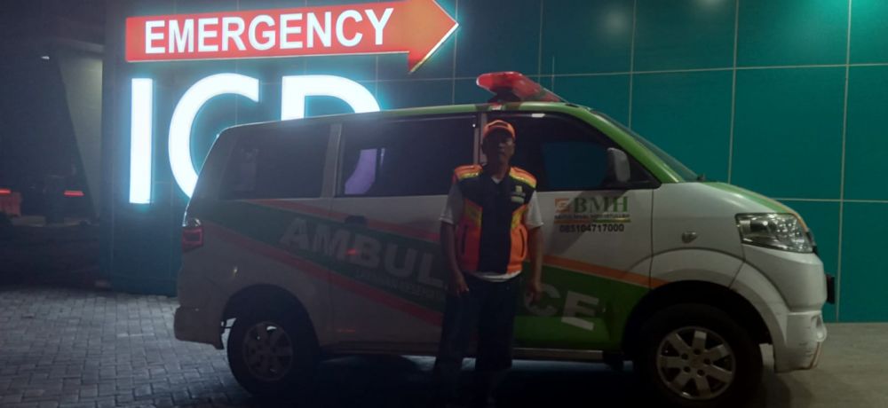 Ambulance yang disiapkan Laznas BMH untuk korban Kanjuruhan