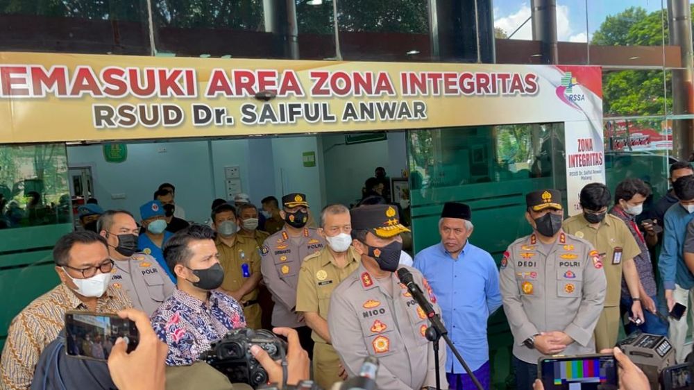 Kadiv Humas Polri, Ketua PWNU, Wagub dan Kapolda Jatim Sambangi Korban Tragedi Kanjuruhan