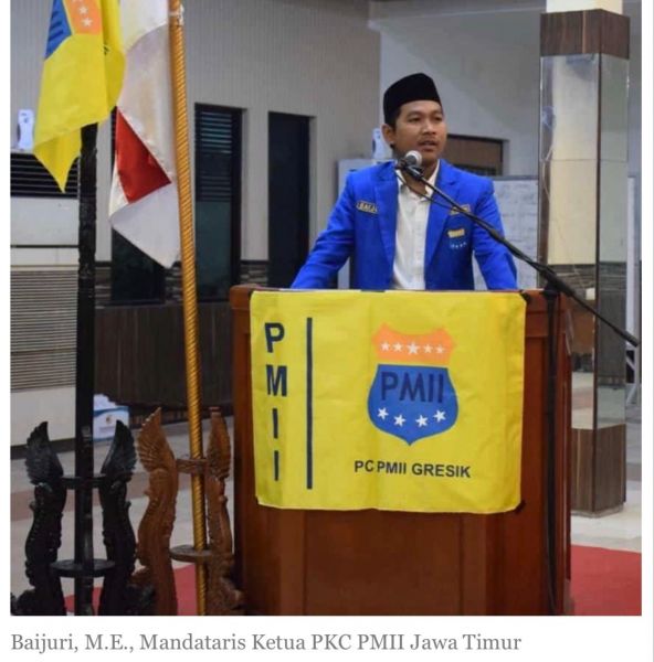 Baijuri ketua Mandataris PKC PMII Jatim