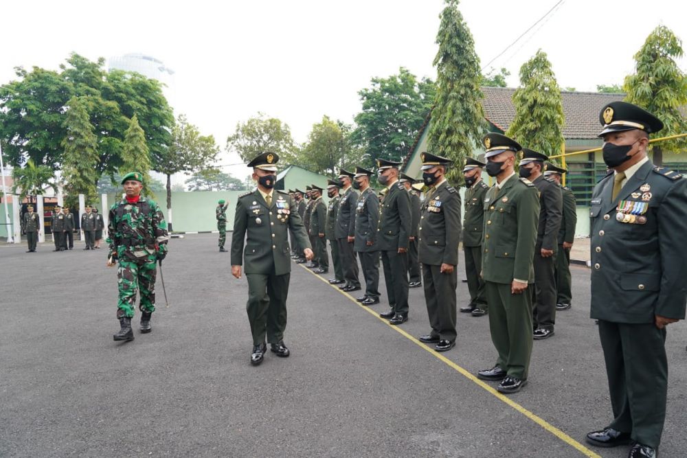 Korem 084/BJ Peringati HUT TNI ke-77