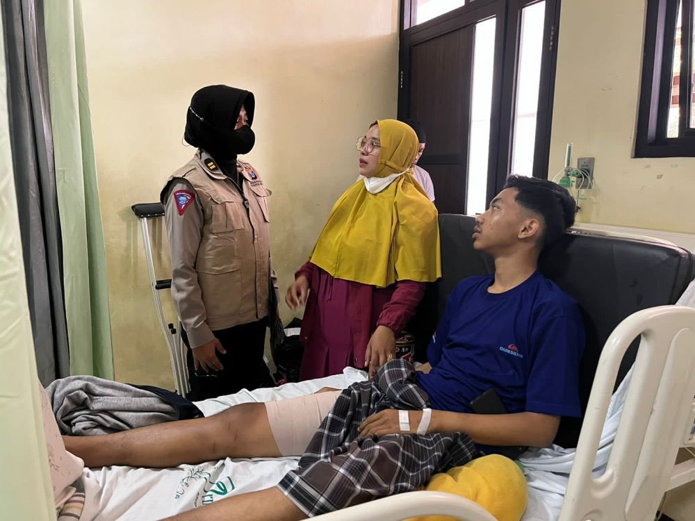 Polda Jatim Lakukan Trauma Healing ke Korban Kanjuruhan