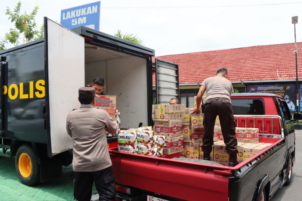Polres Ngawi tanggap bencana wujud kepedulian Polri