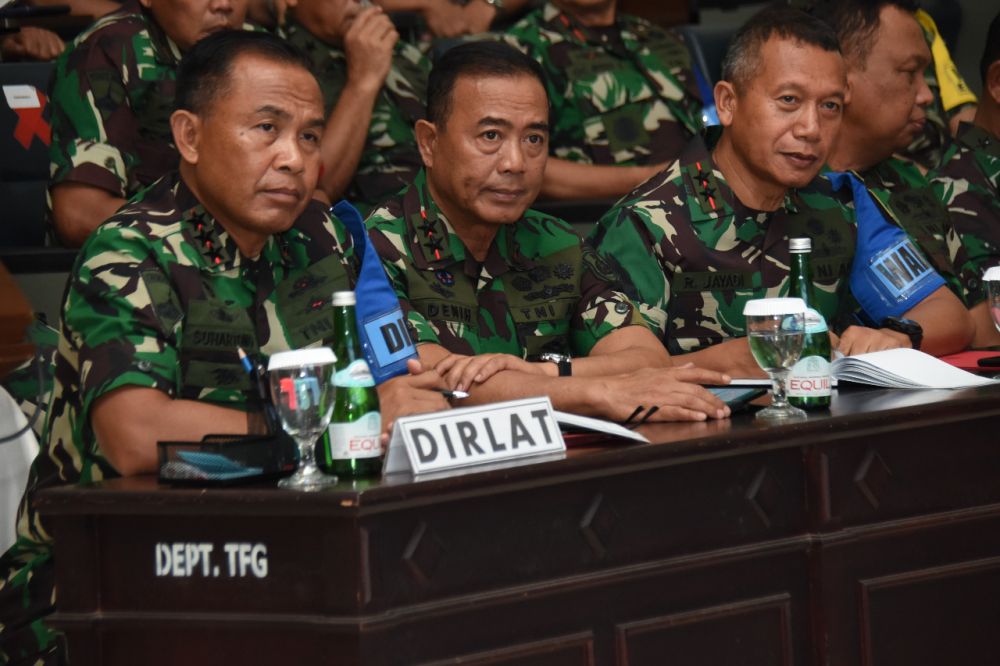 Wakasal Tinjau Geladi Posko Latihan Armada Jaya XL TA 2022
