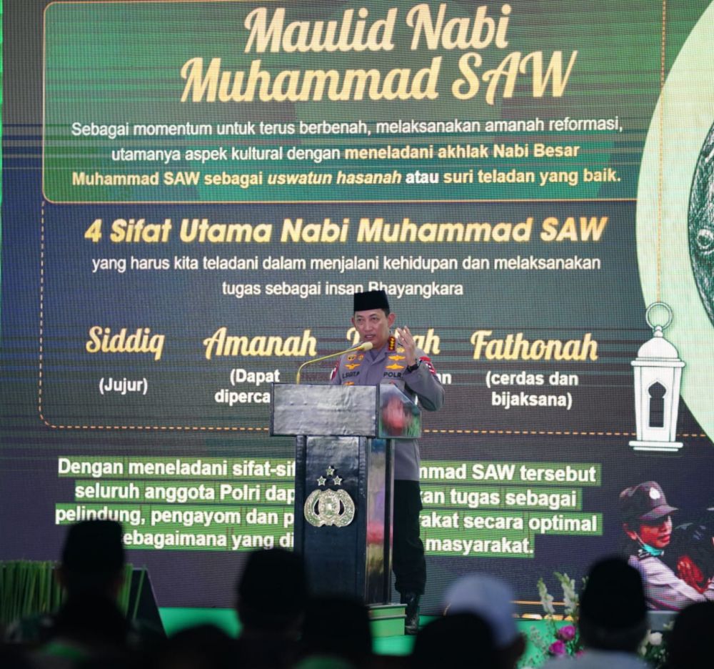 Kapolri Jenderal Listyo Sigit Prabowo 