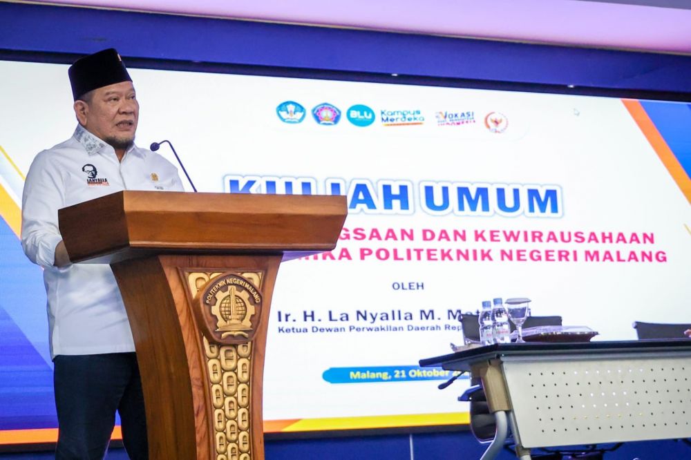 Ketua DPD RI AA LaNyalla Mahmud Mattalitti 