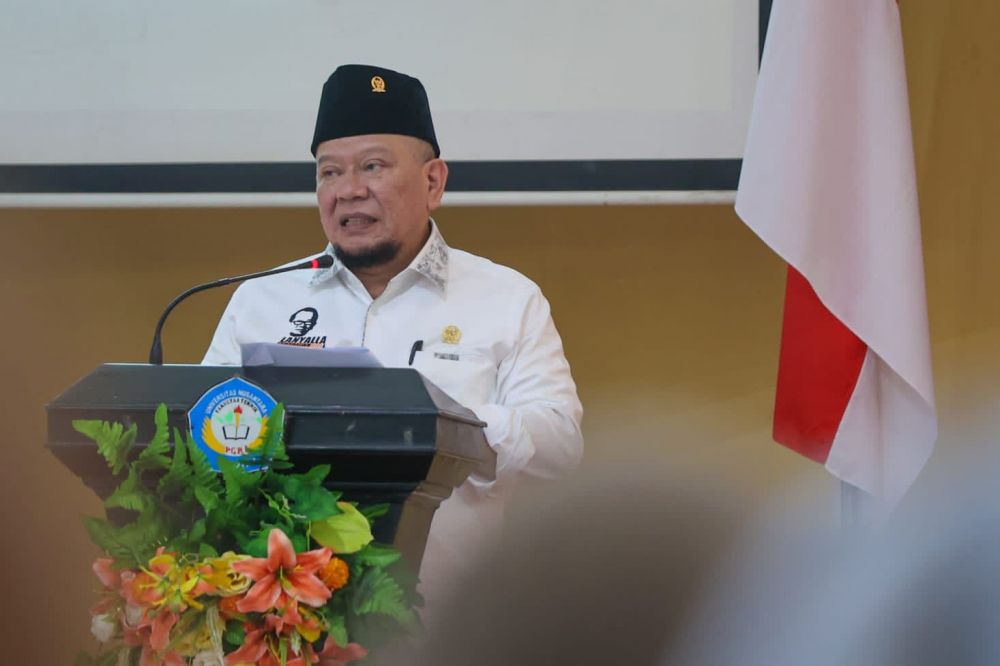 Ketua DPD RI AA LaNyalla Mahmud Mattalitti 