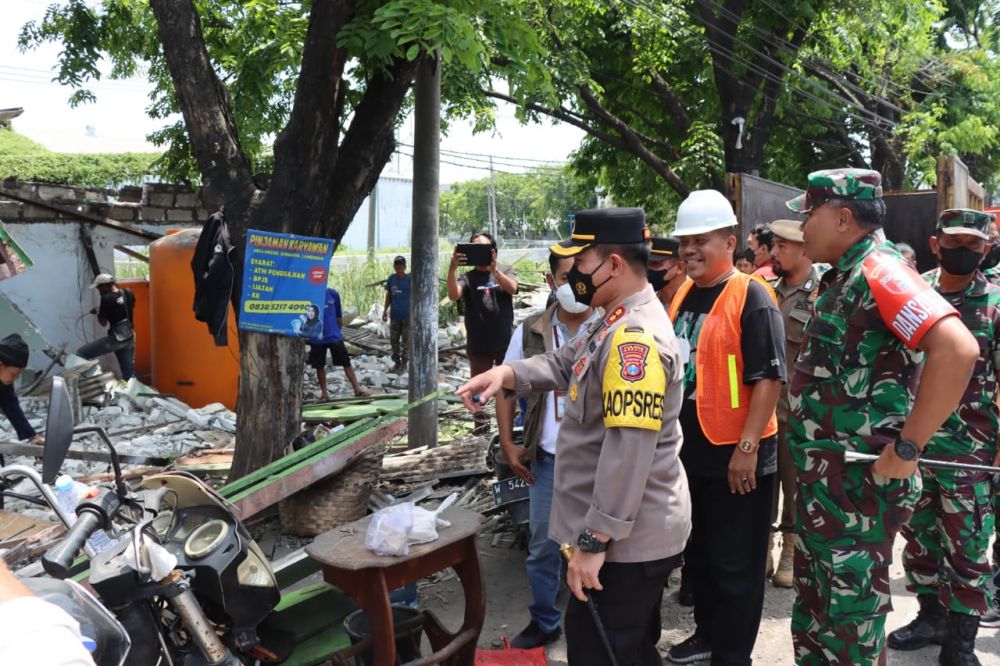 Kapolres Gresik antisipasi adanya kemacetan