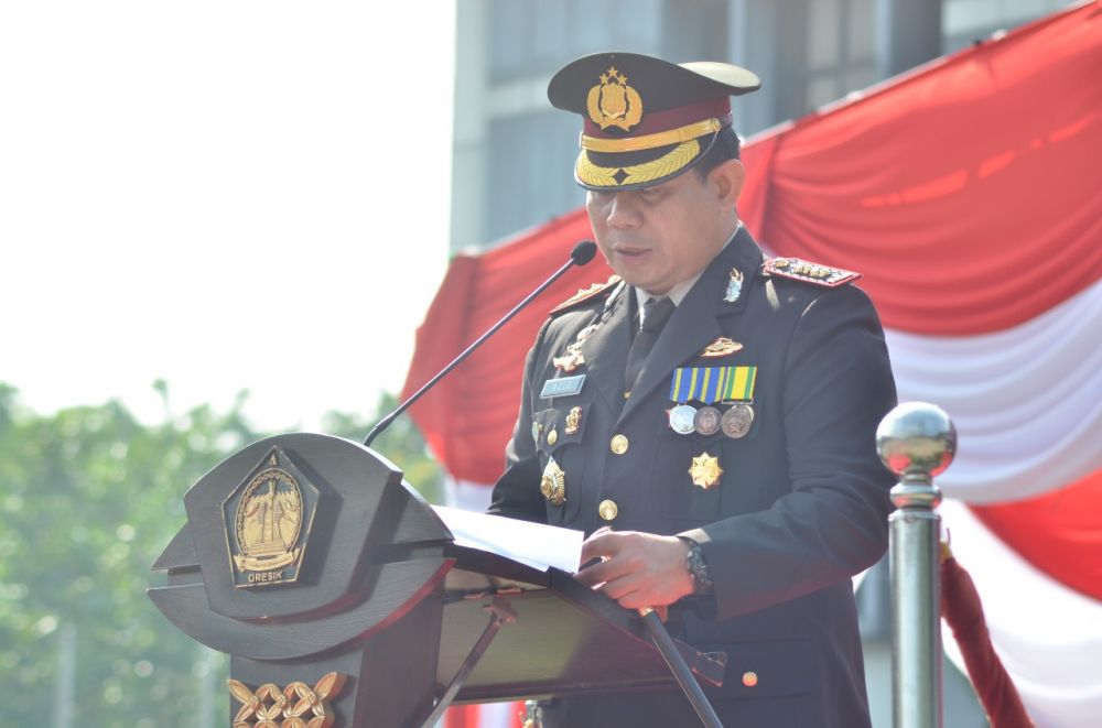 Kapolres Gresik AKBP Mochamad Nur Aziz