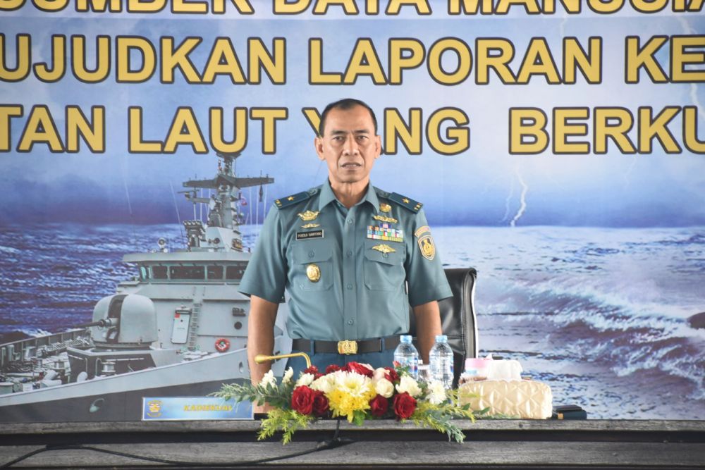 Jajaran Keuangan Kodiklatal Ikuti Rakernisku ll TNI AL TA 2022 di AAL