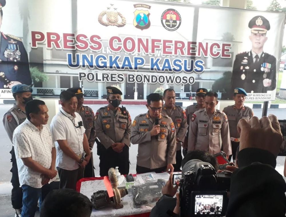 Polres Bondowoso amankan tersangka pengedar Narkoba beserta barang buktinya