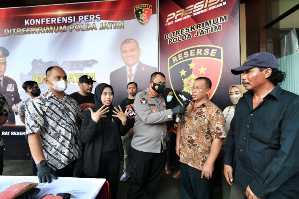 Ditreskrimum Polda Jatim Kembali Pickup Kakek Asal Probolinggo