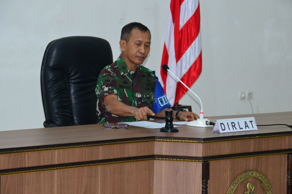 Dirlat Kodiklatal Brigjen TNI Marinir Widodo