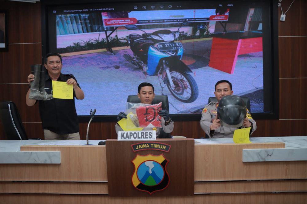 Polres Jember amankan tersangka eksibisionis resahkan mahasiswi
