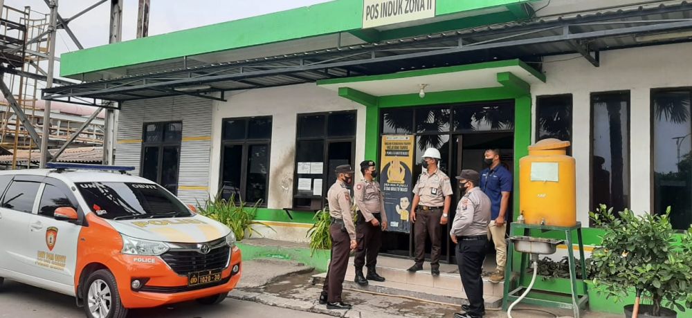 Satsamapta Polres Gresik lakukan sosialisasi ke satpam terkait Kamtibmas