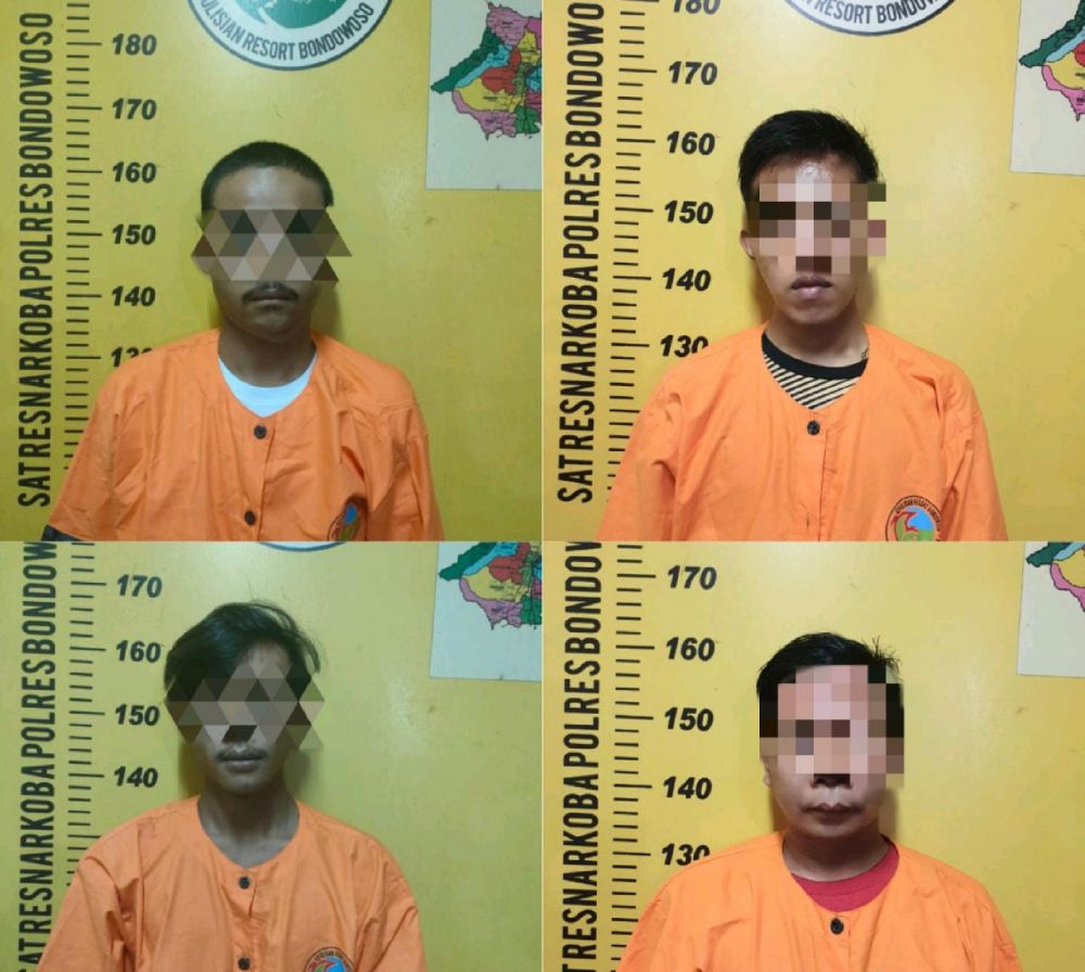 Tersangka diamankan Polres Bondowoso beserta barang buktinya