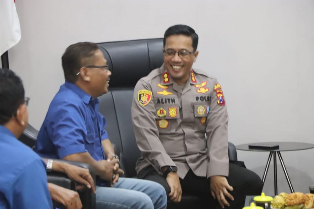 Kapolres Trenggalek Gelar Audiensi dengan PWI Jaga Kamtibmas