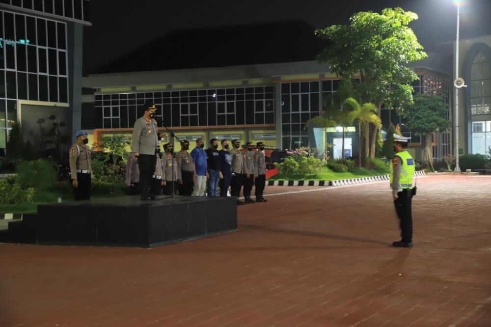 Polres Gresik lakukan patroli skala besar