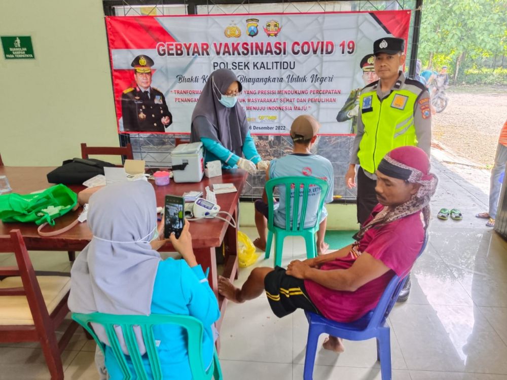 Polres Bojonegoro gelar gebyar vaksinasi gandeng Dinkes