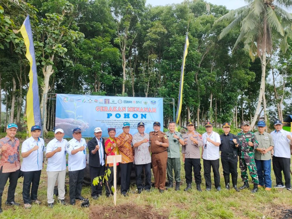 Perhutani KPH Banyuwangi Barat lakukan penanaman pohon di PTPN XII Kebon Jatirono