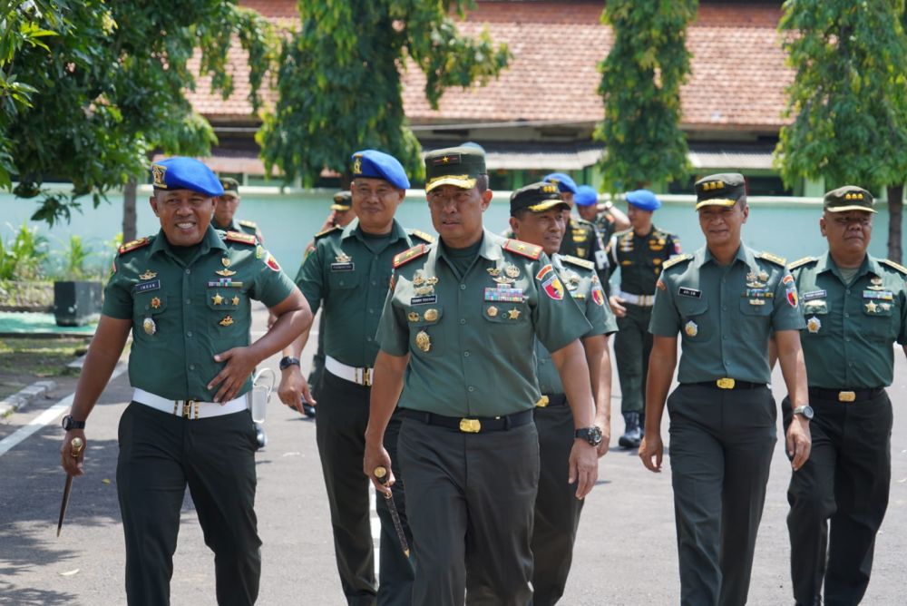 Danrem 084/BJ Kunjungi Markas Denpom V/4 Surabaya