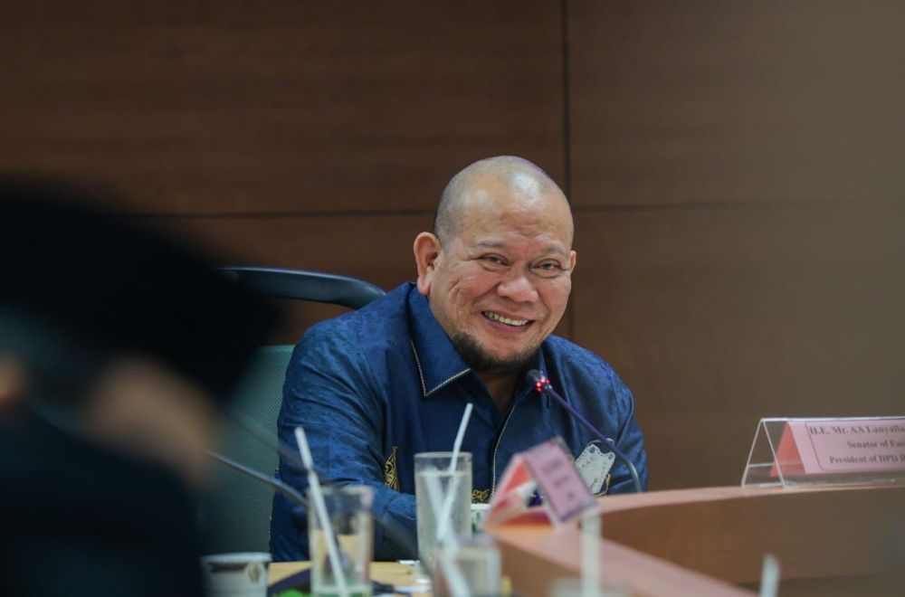 Ketua DPD RI AA LaNyalla Mahmud Mattalitti