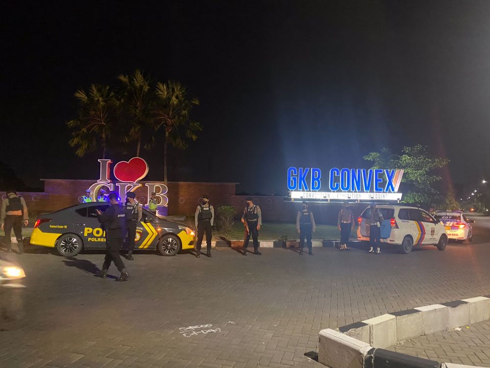 Polres Gresik lakukan patroli skala besar terkait gangster resahkan masyarakat