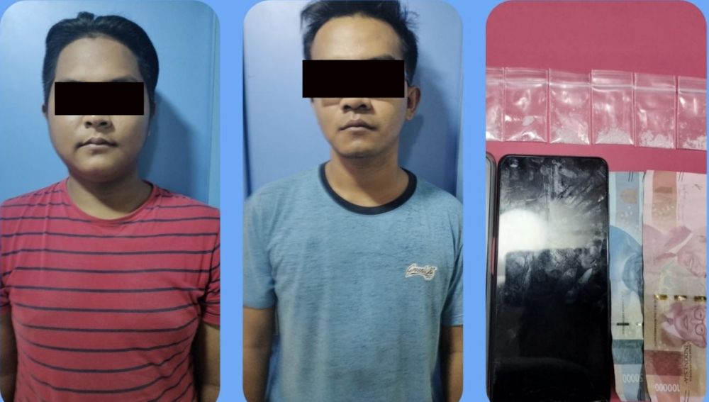 Satresnarkoba Polres Tanjung Perak tangkap 2 pengedar Narkoba