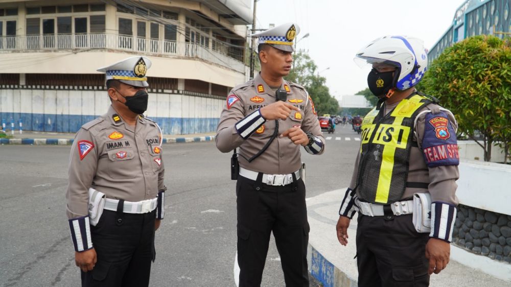 Satlantas Polres Ponorogo lakukan simulasi hadapi libur akhir tahun