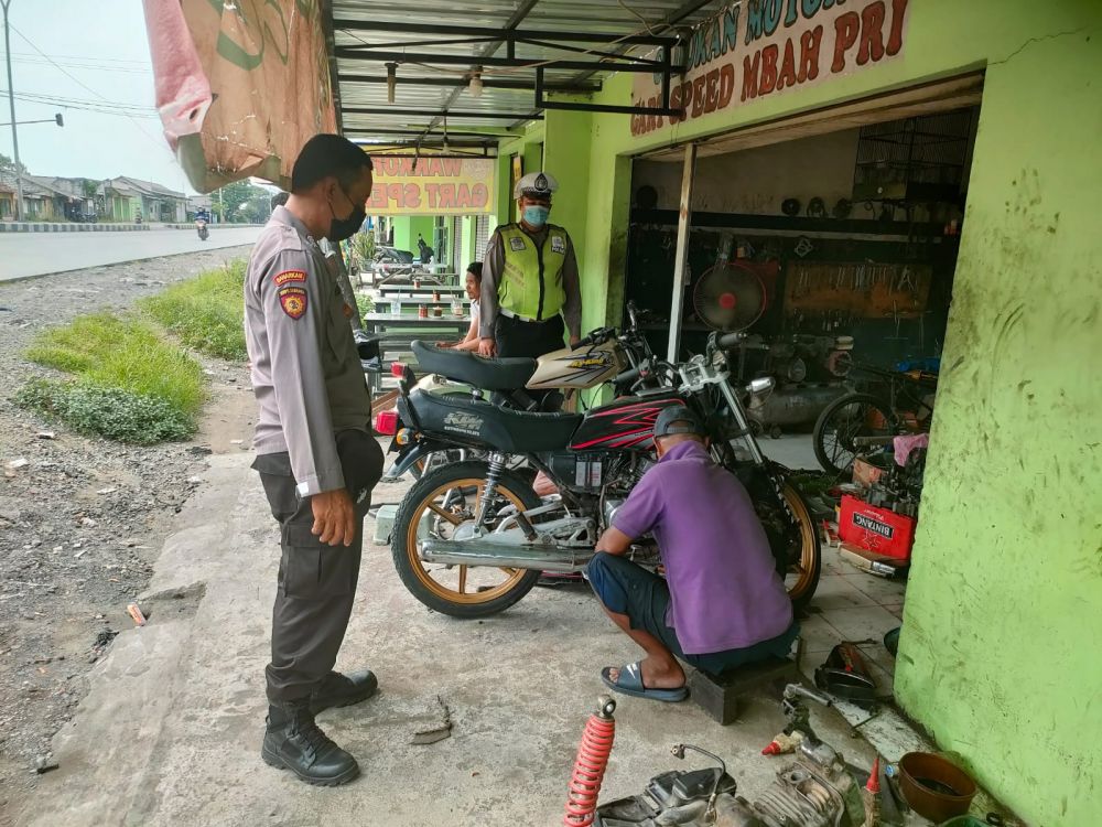 Polisi larang bengkel untuk jual dan pasang knalpot Bronk