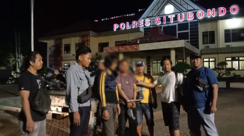 Satreskrim Polres Situbondo amankan tersangka beserta barang buktinya 